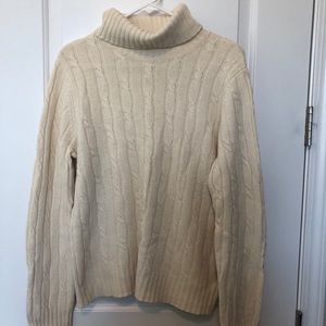 Merona cream sweater